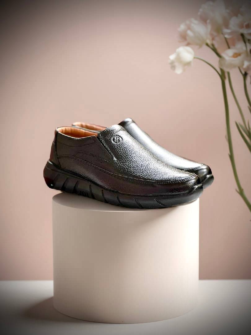 کفش طبی مردانه چرم طبیعی / مدل مارشال